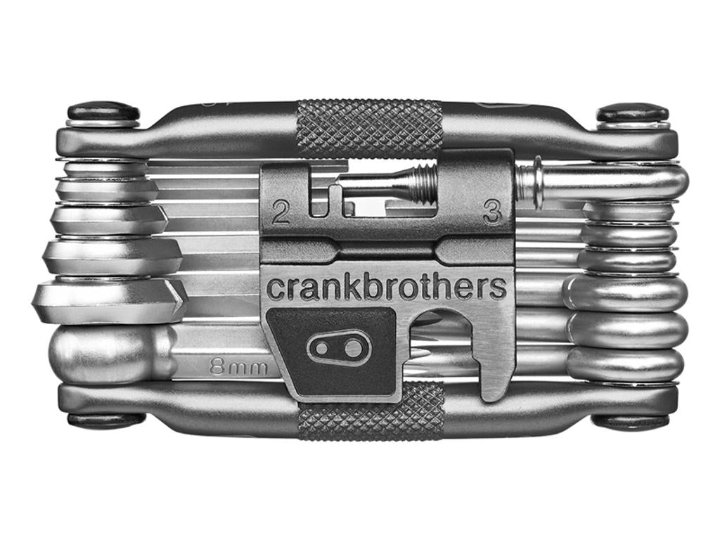 CRANKBROTHERS M19 Silver – monitoimityökalu (19 toimintoa)
