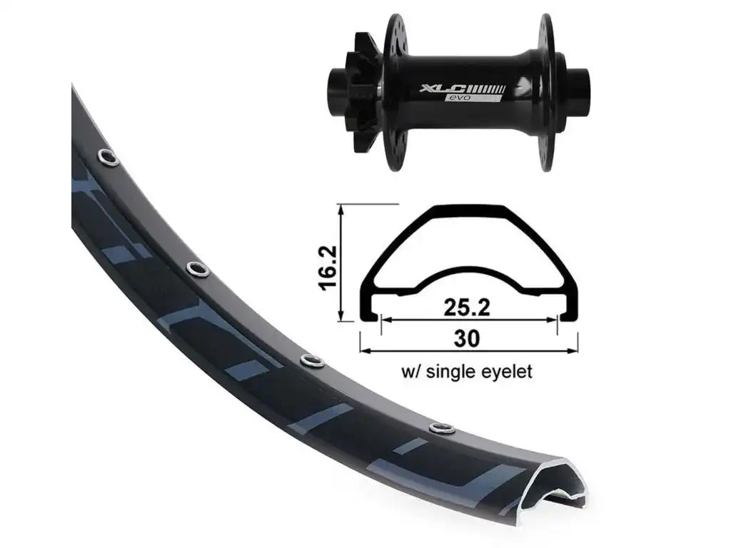XLC Wheel Rodi Ready 25 29" Front