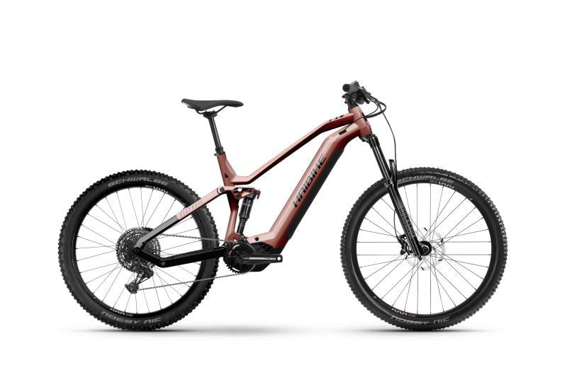 Haibike Alltrail 7 täysjousto sähkömaastopyörä kupari