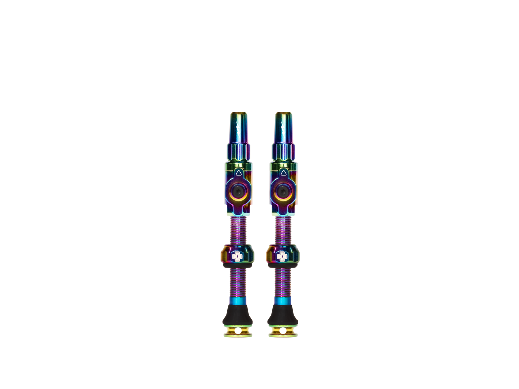 MUC-OFF Big Bore Lite 45mm Tubeless-venttiilit Iridescent -