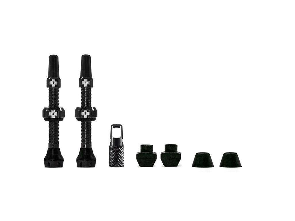 Muc-Off Tubeless Valve Kit V2.0 44mm Black - Elite Bike