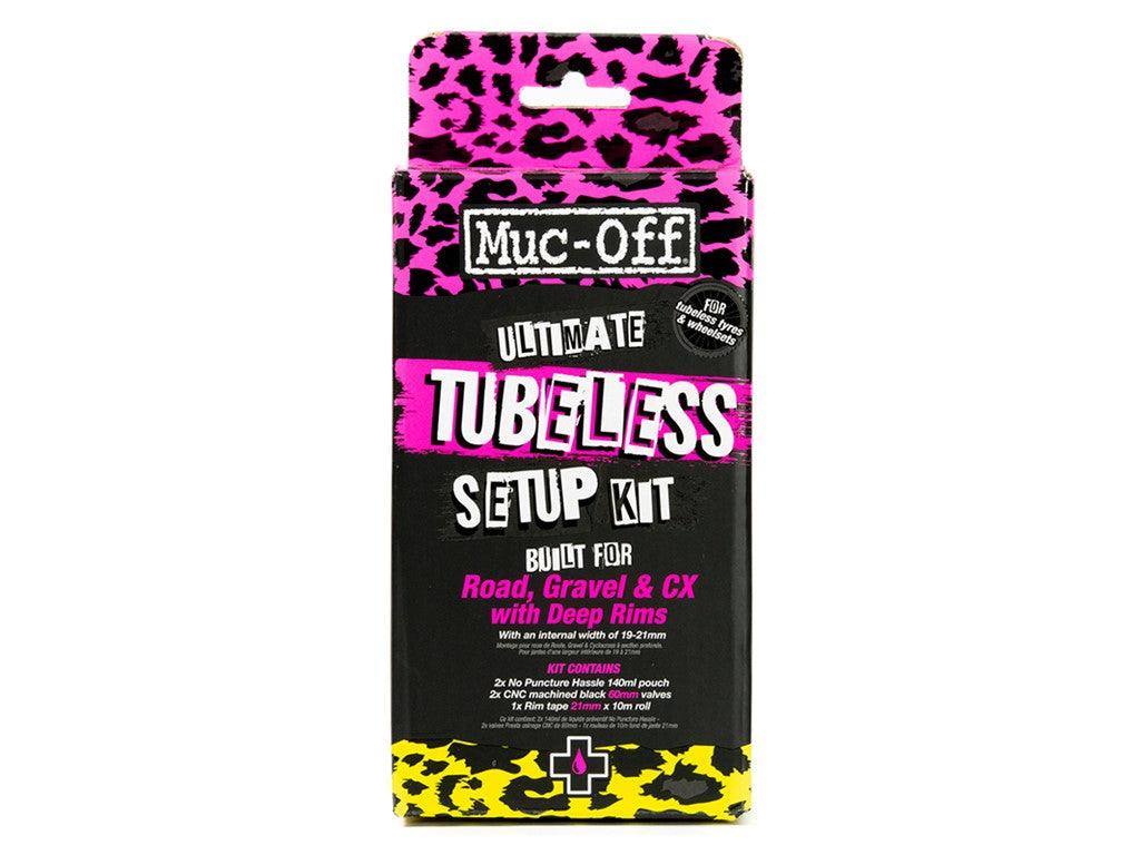 Muc-Off Ultimate Tubeless Setup Kit Road/Gravel/CX Deep rims - Elite Bike