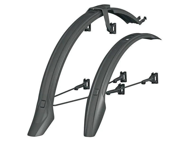 SKS Mudguard Veloflexx 55 Front and rear 28" Black - Elite Bike