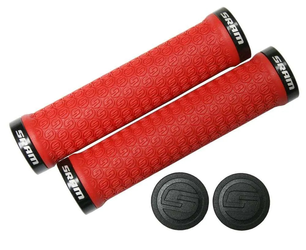 SRAM Gripit Locking grips Red - Elite Bike