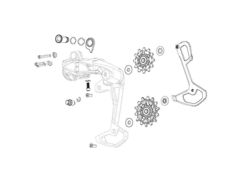 SRAM Takavaihtajan sisähäkki GX/SX/NX Eagle AXS - Elite Bike