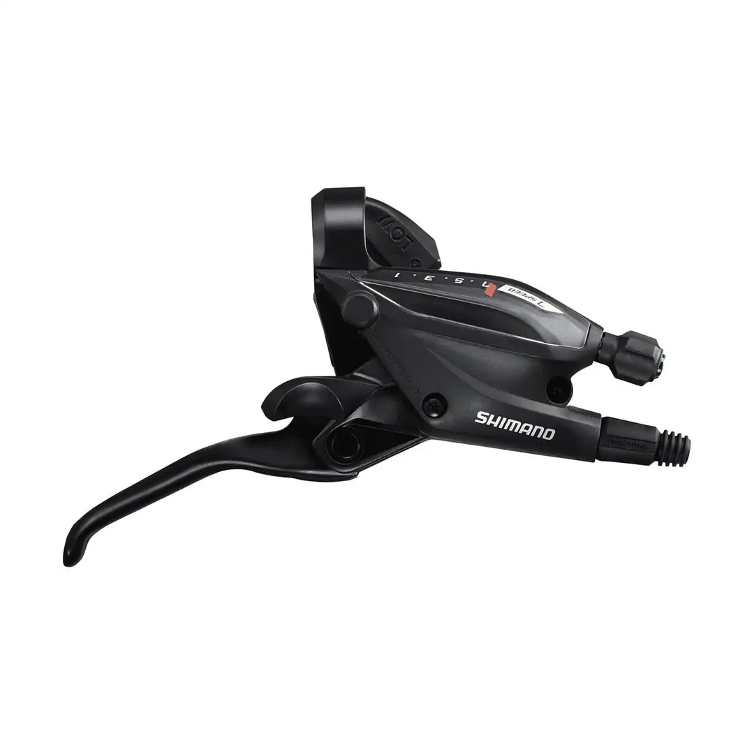 Yhdistelmäkahva oikea 7v Shimano ST-EF505-7R musta levyjarru - Elite Bike