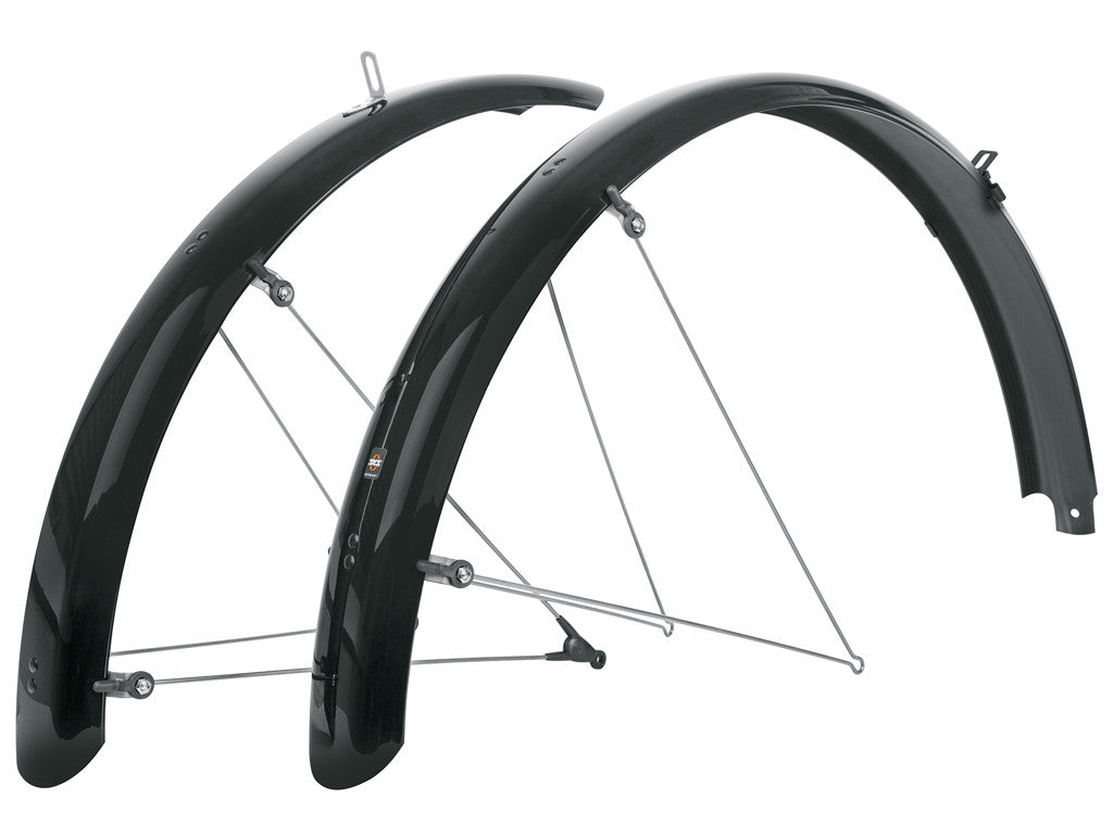 Lokasuojasetti SKS Bluemels Basic Front and rear 27,5" - 29" Musta -