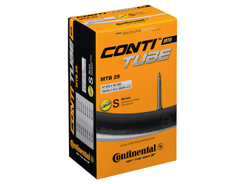 Sisärengas CONTINENTAL 29 x 1,9 - 2,4 (47-62x622) Presta (Removable core) 60 mm -