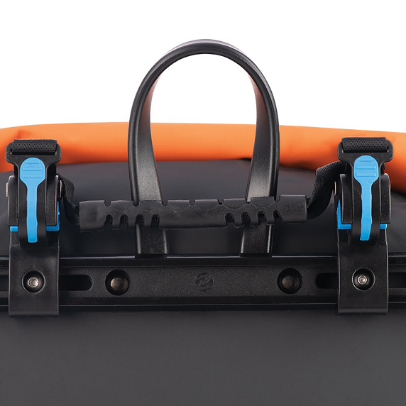 Pyörälaukku OXFORD Aqua V Single QR 20L Orange/ Musta