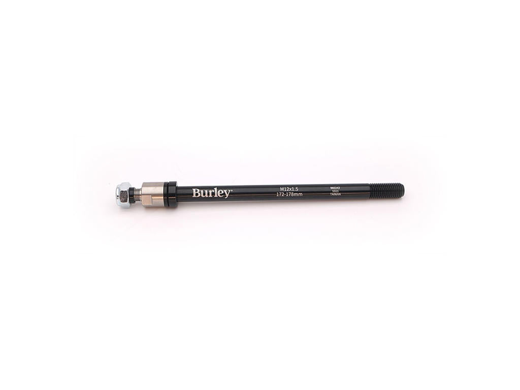Läpiakseli eteen BURLEY 12 mm 1,5 Black -