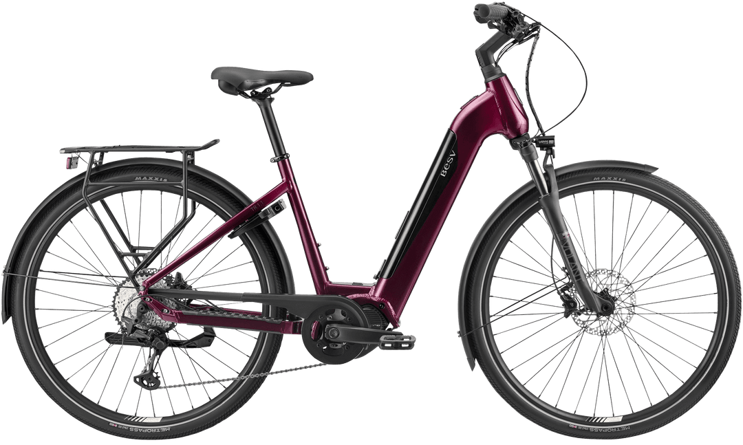 Besv TR 1,1 Burgundy Gloss Low Step - Elite Bike