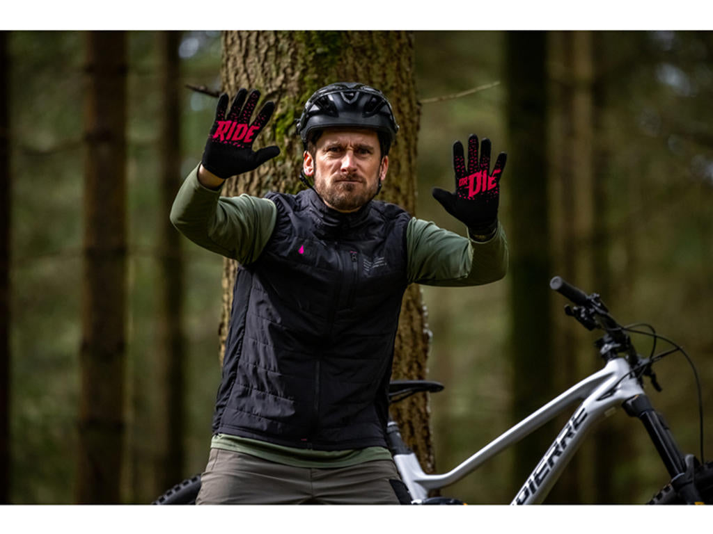 MUC-OFF MTB Ride Glove Grå Storlek M