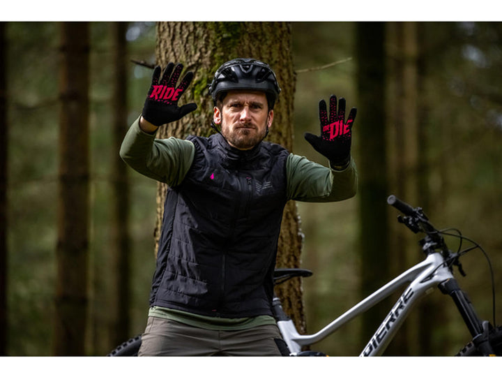 MUC-OFF MTB Ride Glove Grå Storlek M