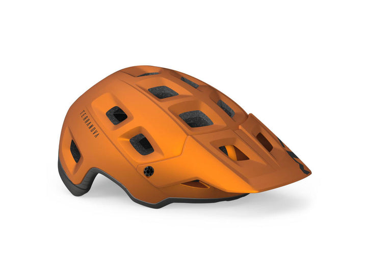 MET kypärä Terranova MIPS Orange Titanium Metallic/Matt