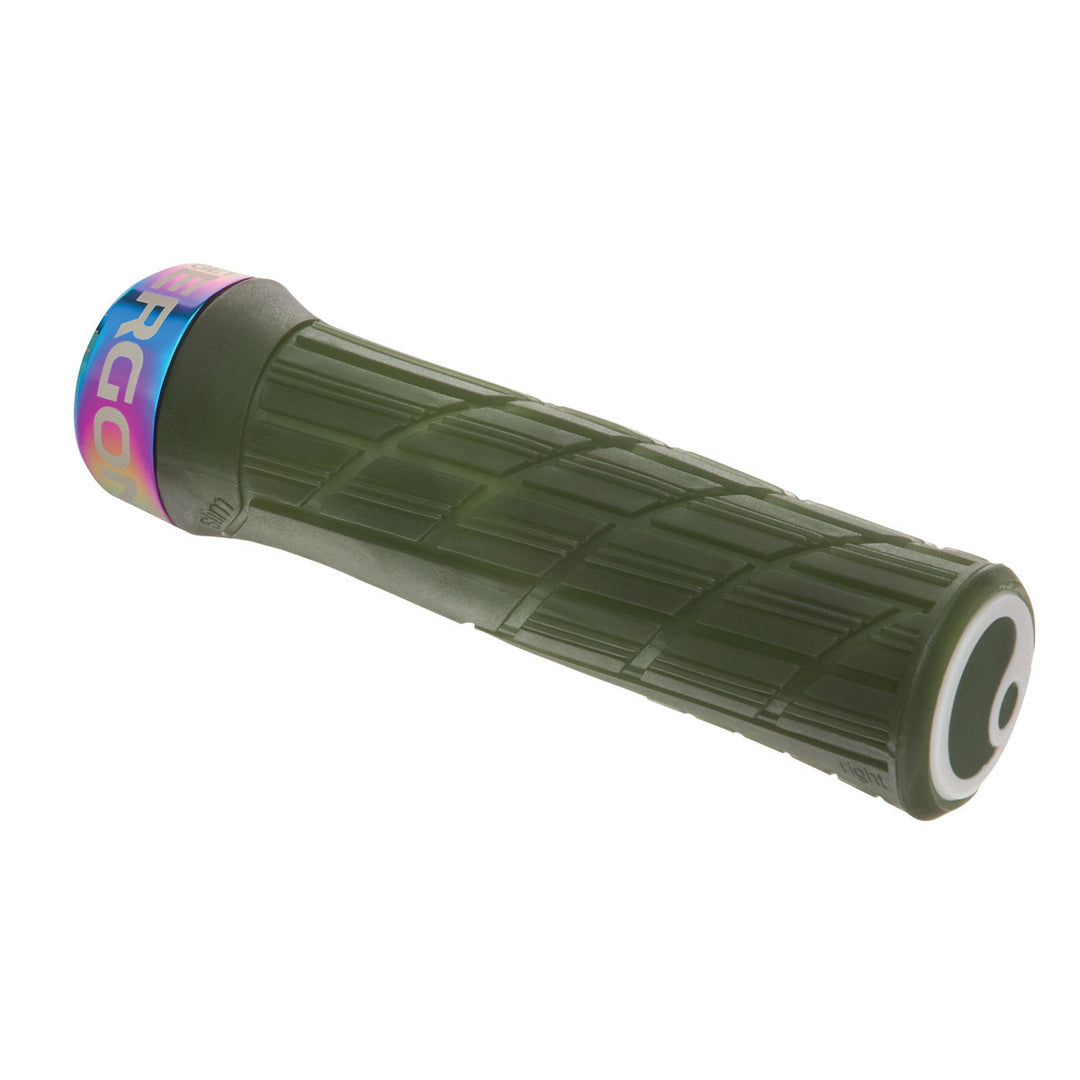 Kädensija ERGON GE1 Evo Slim Factory, moss/oil-slick -