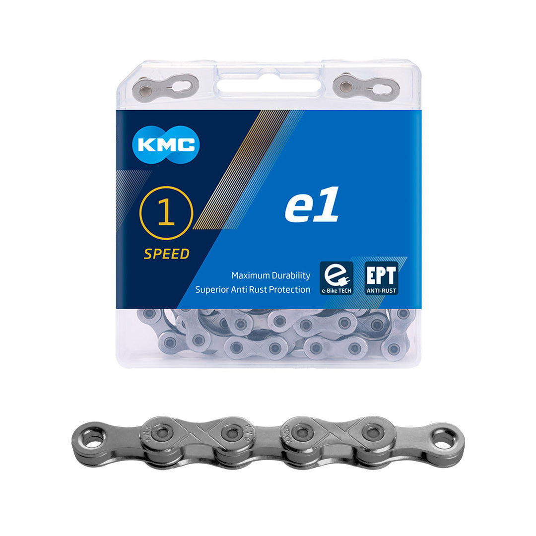 Ketju 1-v KMC Z1eHX Narrow EPT, 1/2 x 3/32", E-Bike, 128L -