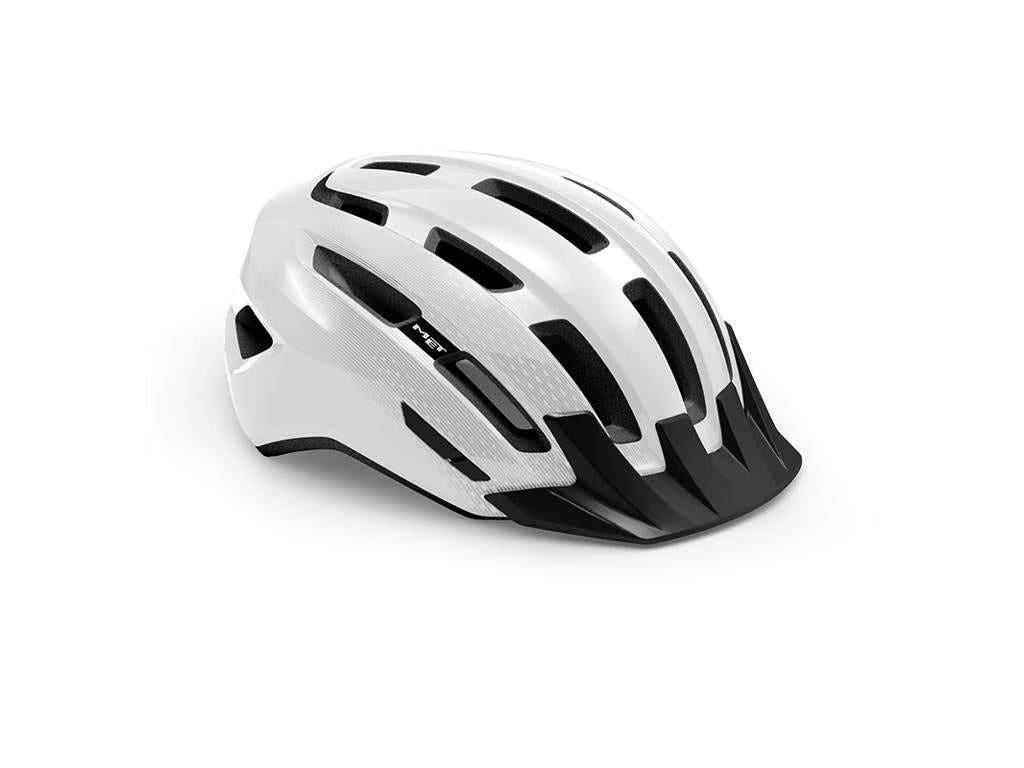 MET kypärä Downtown White/Glossy S/M (52-58 cm) -