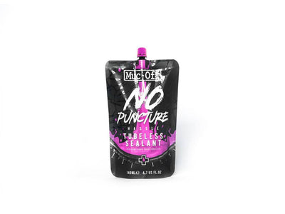 MUC-OFF No Puncture Hassle tubeless-rengastiiviste, täyttöpussi 140 ml -