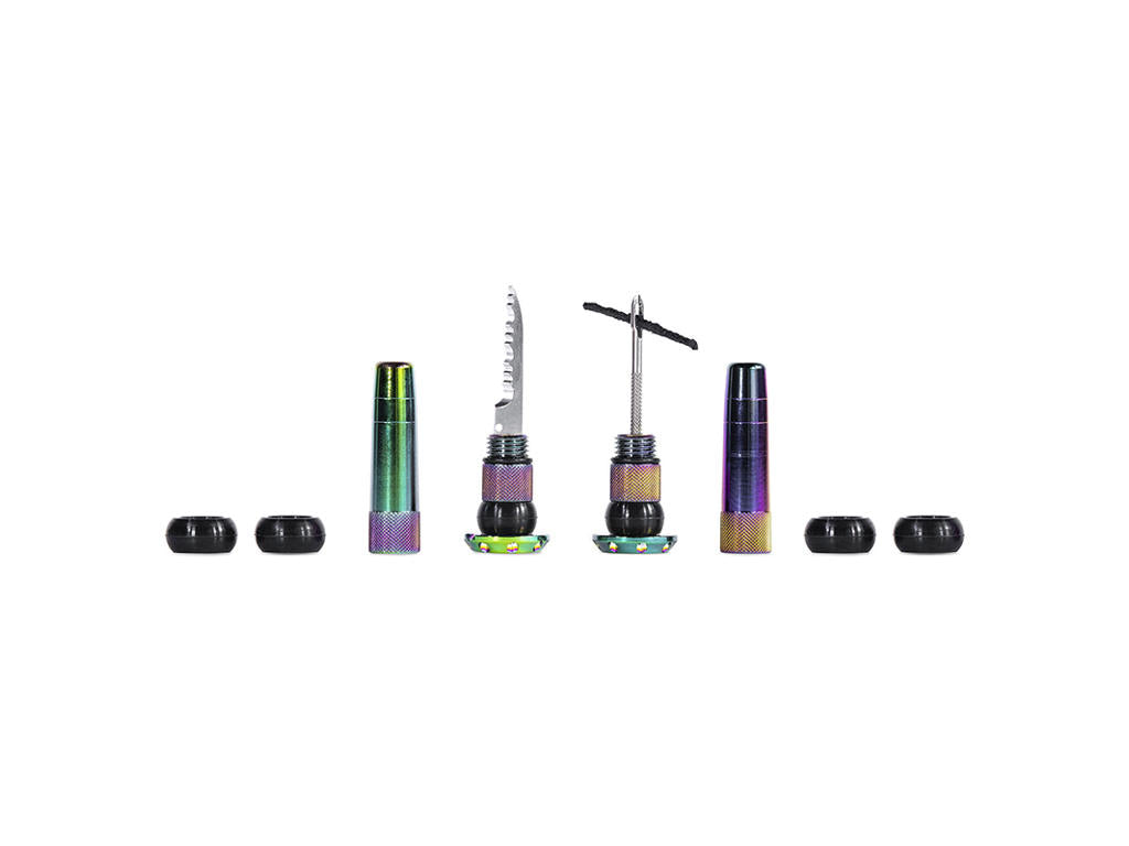 MUC-OFF Stealth tubeless-renkaan korjaustulppa, irisoiva -