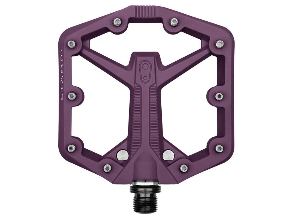 Poljin CRANKBROTHERS Pedal Stamp 1 Small Gen. 2 Plum Purple -