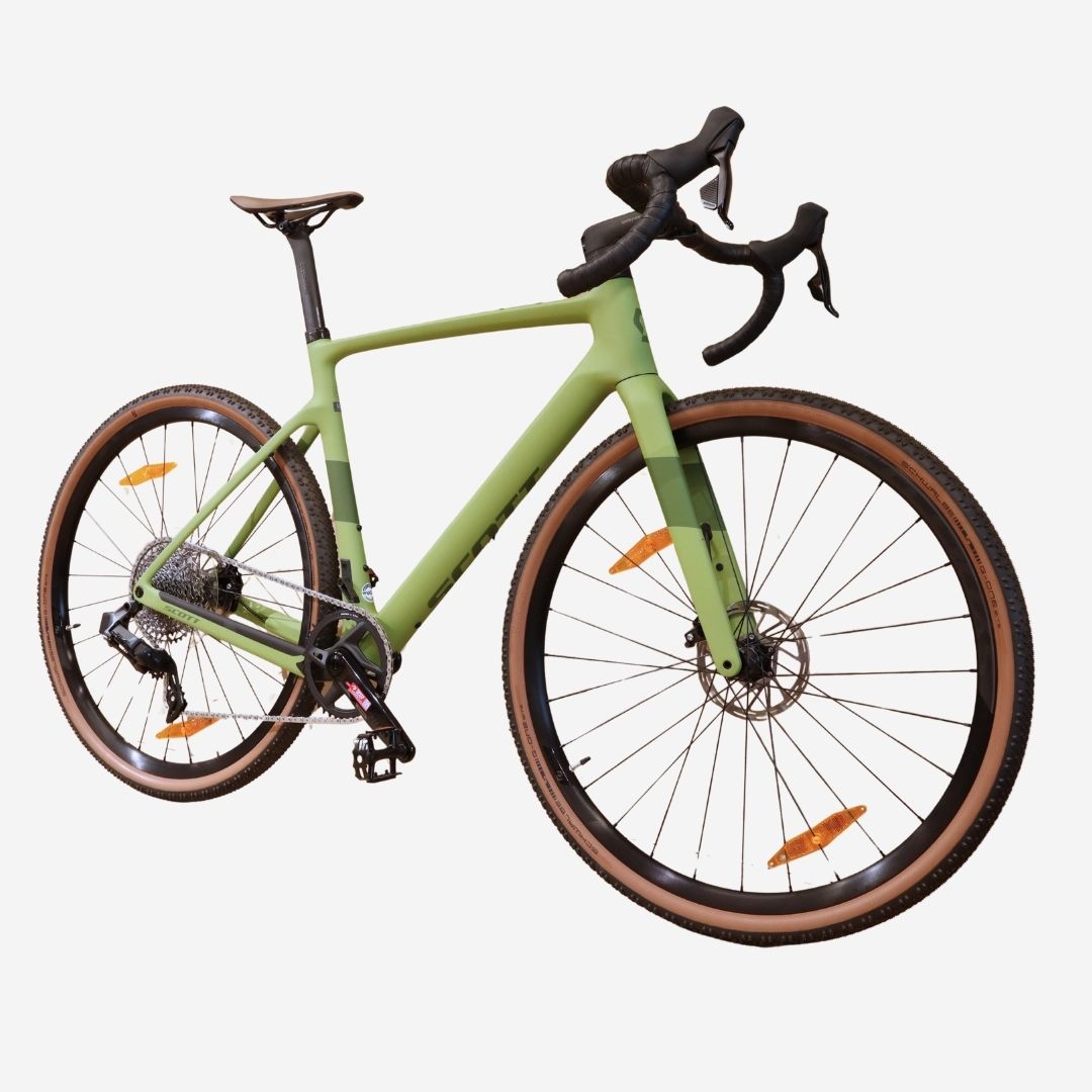 SCOTT ADDICT GRAVEL 30 CYKEL Grön