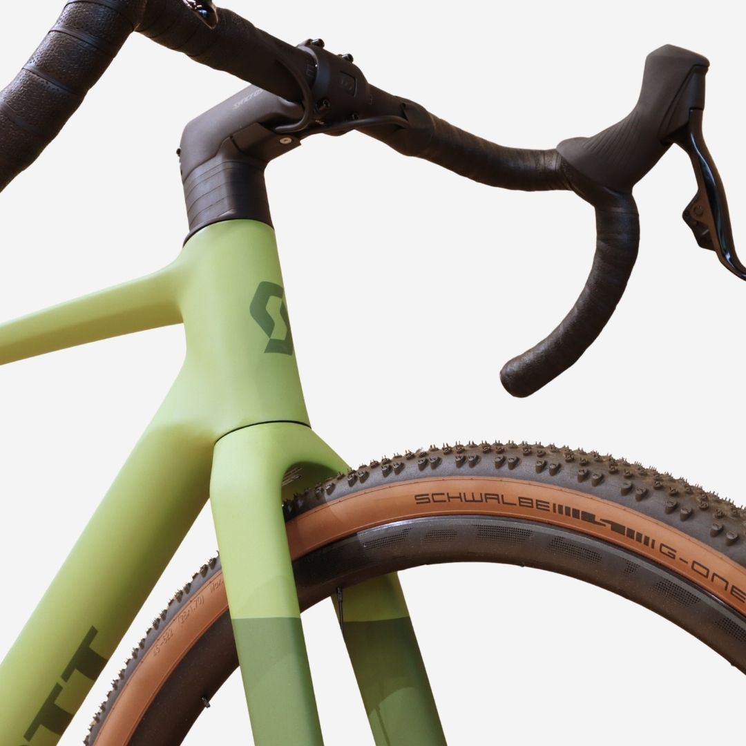 SCOTT ADDICT GRAVEL 30 CYKEL Grön