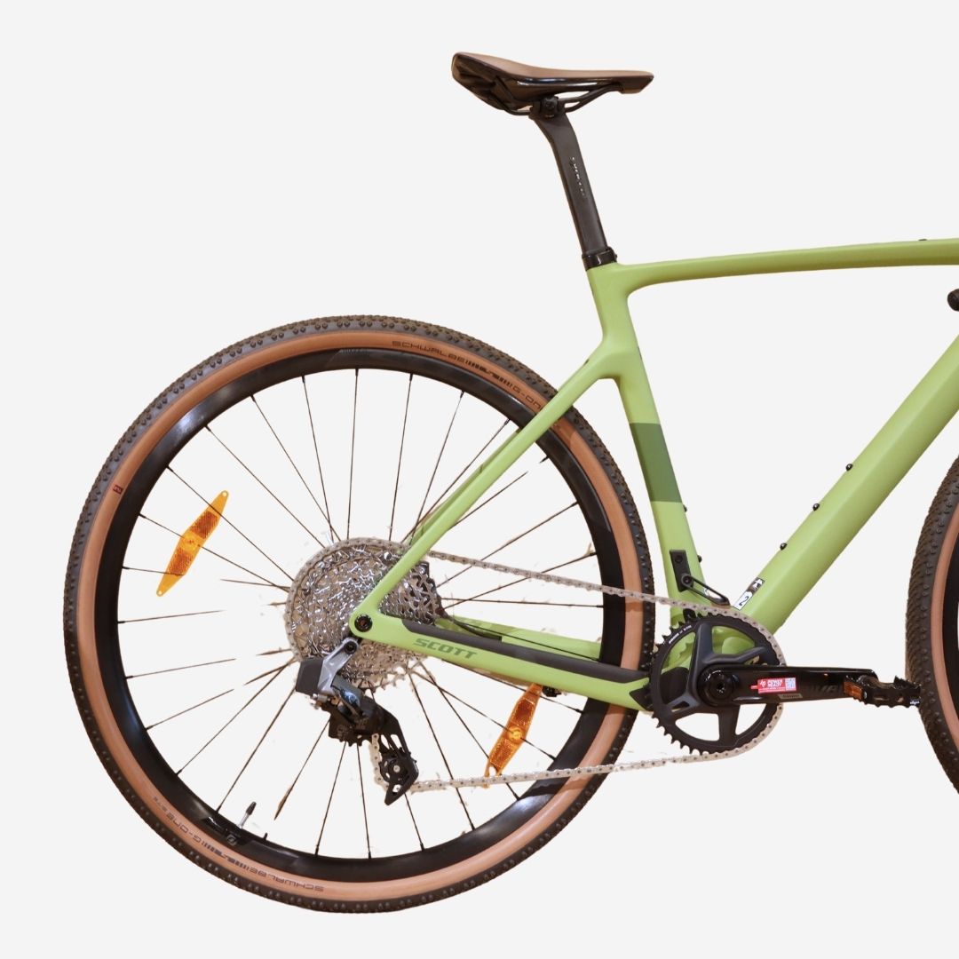 SCOTT ADDICT GRAVEL 30 CYKEL Grön