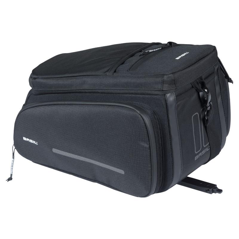 Tavaratelinelaukku BASIL Move MIK, 10-26l, musta -