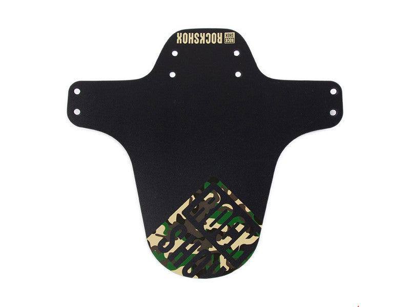 Lokasuoja ROCKSHOX Mudguard MTB Fender Front Black with Green Camouflage Print - Elite Bike