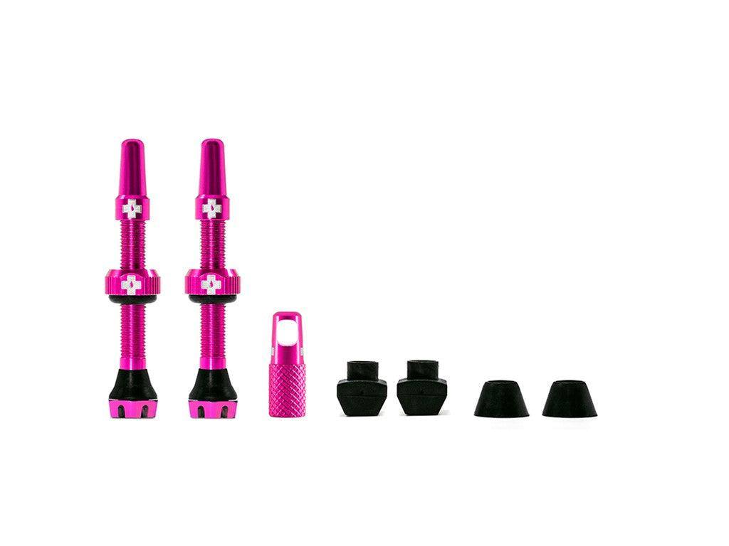 Muc-Off Tubeless Valve Kit V2.0 44m Pink - Elite Bike