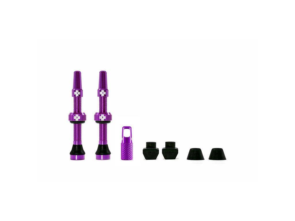 Muc-Off Tubeless Valve Kit V2.0 44mm Purple - Elite Bike