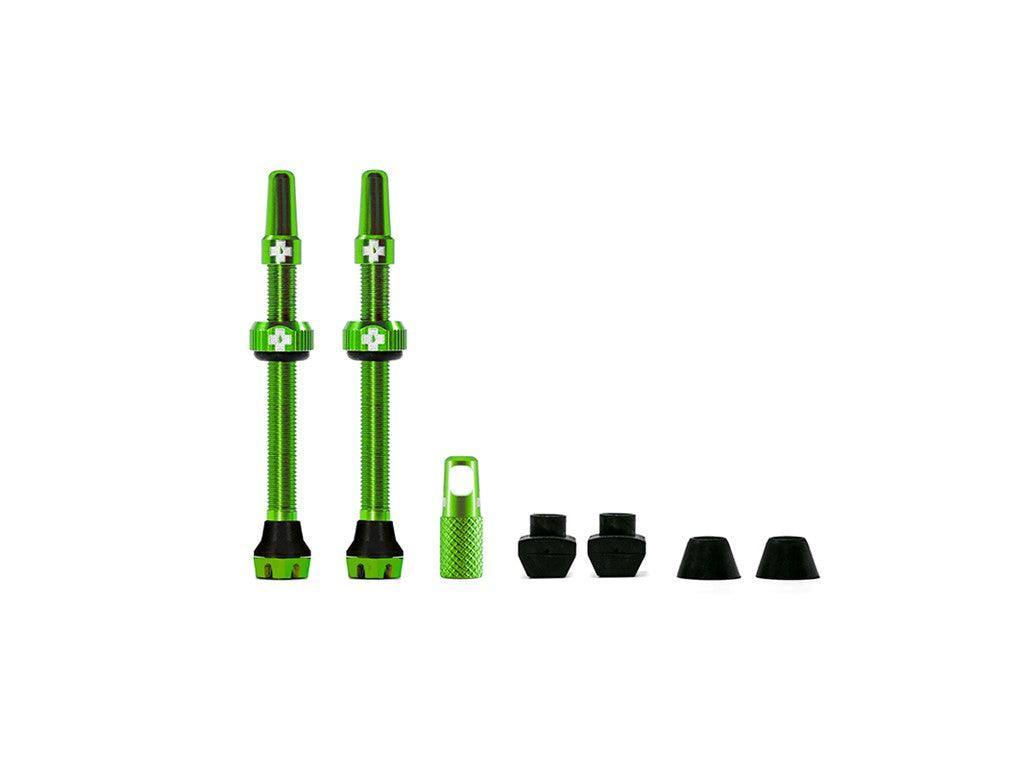 Muc-Off Tubeless Valve Kit V2.0 60mm Green - Elite Bike