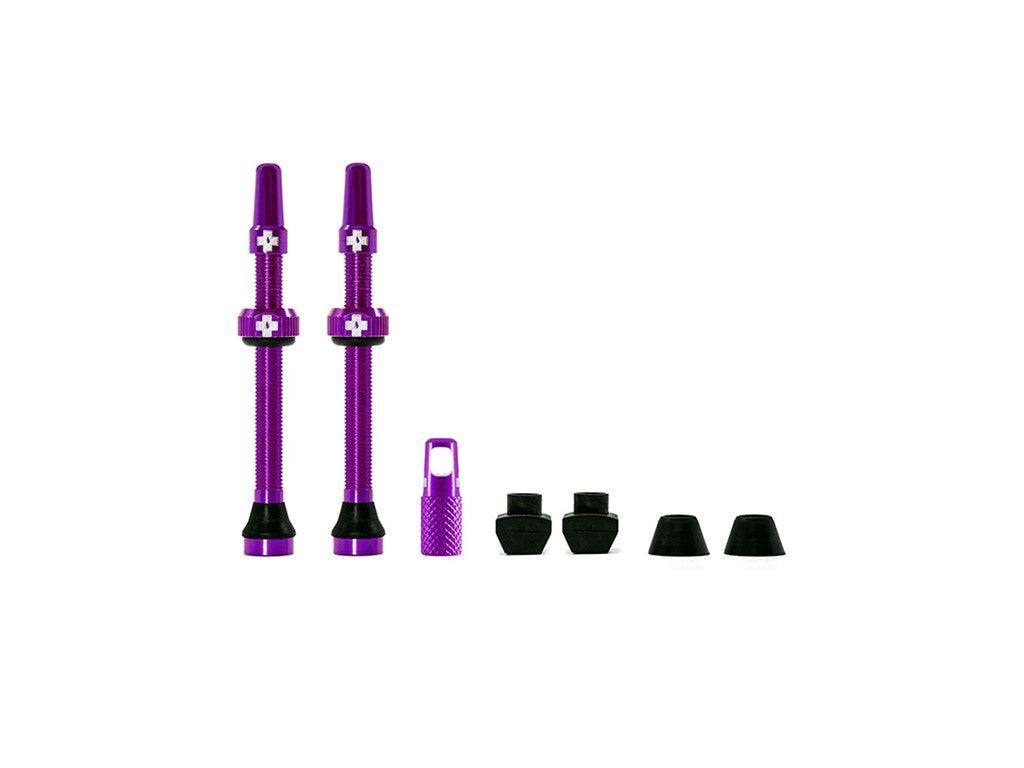 Muc-Off Tubeless Valve Kit V2.0 60mm Purple - Elite Bike