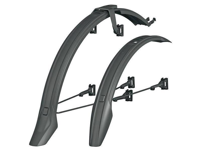 SKS Mudguard Veloflexx 55 Front and rear 28" Black - Elite Bike