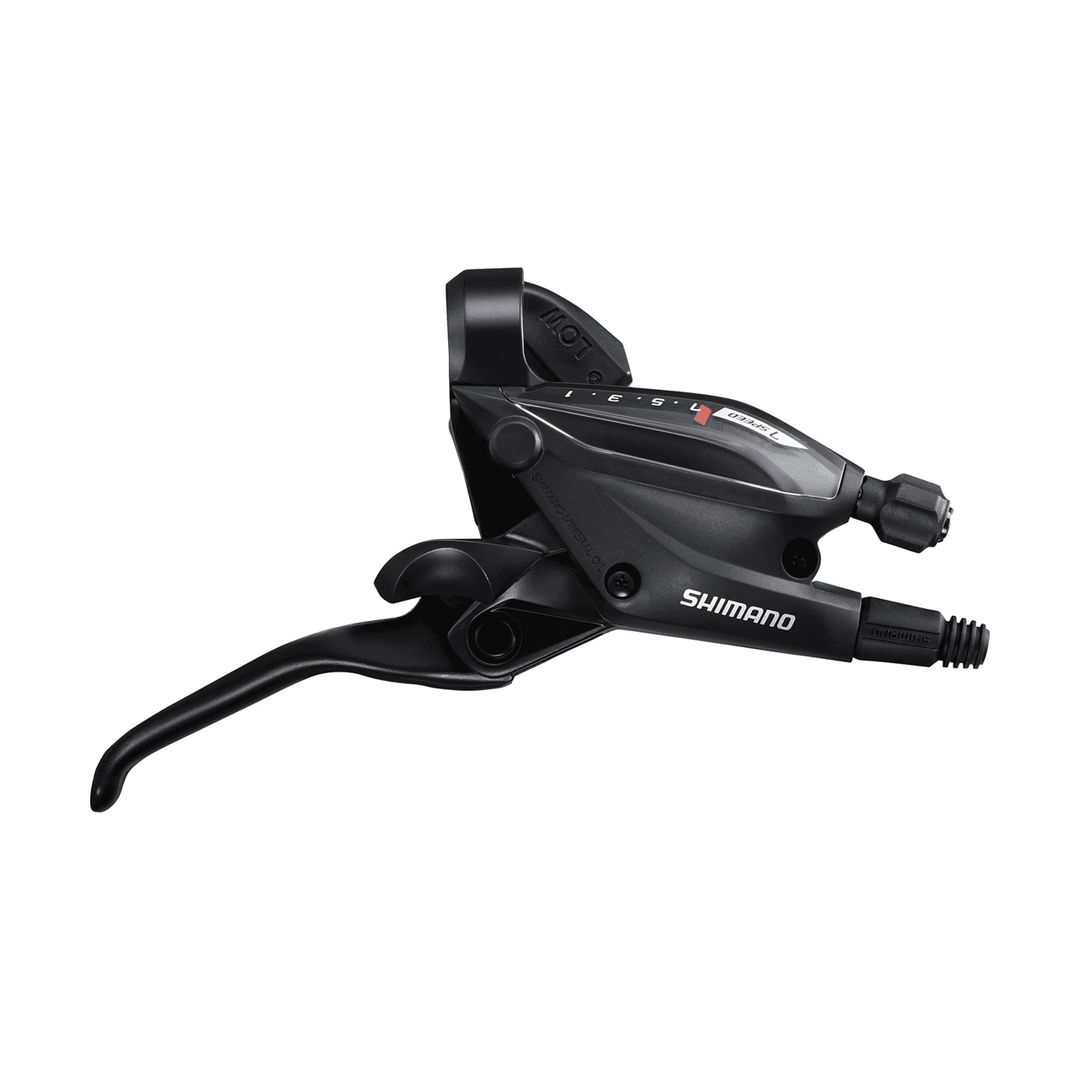 Yhdistelmäkahva oikea 7v Shimano ST-EF505-7R musta levyjarru - Elite Bike